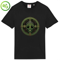 T-shirt unisexe à motif celtique païen en coton biologique – Confort et style éco-responsable