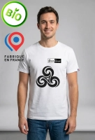 Men's Thick Organic Cotton T-Shirt "Breizh Concept"