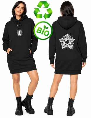 Robe à capuche écologique « Méditation et Nature »