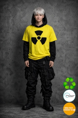 Radiation T-shirt de sport homme en polyester recyclé
