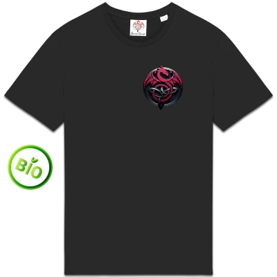 T-shirt Techwear Dragon celte – 100 % coton biologique