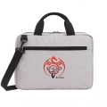 Sacoche pour ordinateur portable 15" en coton recyclé écologique - Breizh Concept Dragon et Triskèle