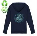 BlueTriskell Zip-Up Hoodie – Eco-friendly