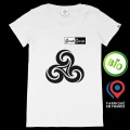 Women's Thick Organic Cotton T-shirt "Breizh Concept"