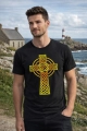 Celtic Cross T-shirt in organic cotton – Unisex, lightweight, premium quality