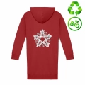 Eco-friendly hooded dress "Meditation & Nature"