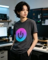 T-shirt en coton bio Geek Mode – Allumez-vous / Code HTML