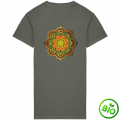 Organic Cotton T-Shirt Dress – Exclusive Digital Mandala Design