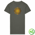 Organic Cotton T-Shirt Dress – Exclusive Digital Mandala Design
