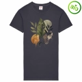 Feuilles lunaires – Robe T‑shirt naturelle et mystique