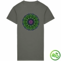 Robe T-shirt en Coton Bio – Design Mandala Exclusif