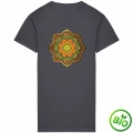 Robe T-shirt en Coton Bio – Design Mandala Exclusif