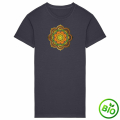 Organic Cotton T-Shirt Dress – Exclusive Digital Mandala Design