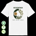 T-shirt Bio « Régénérer » – Réduire, Réutiliser, Renouveler