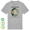 T-shirt Bio « Régénérer » – Réduire, Réutiliser, Renouveler