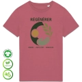 T-shirt Bio « Régénérer » – Réduire, Réutiliser, Renouveler