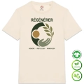 T-shirt Bio « Régénérer » – Réduire, Réutiliser, Renouveler